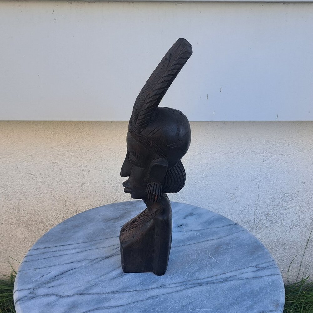 Ivory Coast African Statue of a Woman